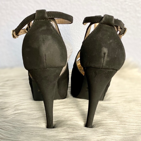 Qupid Black Heels - Picture 3 of 8